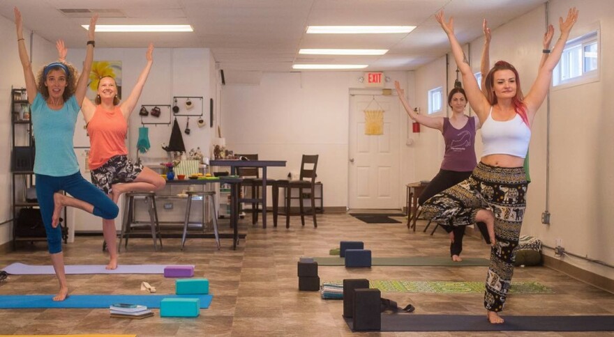 Songbird Studios Yoga on Swift Street is located in the heart of Downtown North Kansas City.