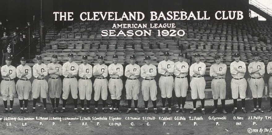 Cleveland Indians 1920 World Series  Cleveland indians baseball, Cleveland  indians, Cleveland indians world series