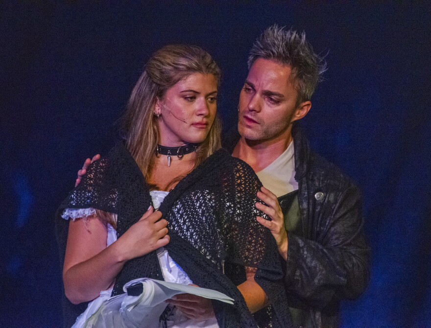 Clear Space Theatre Company presented Venus in Fur in 2024.
