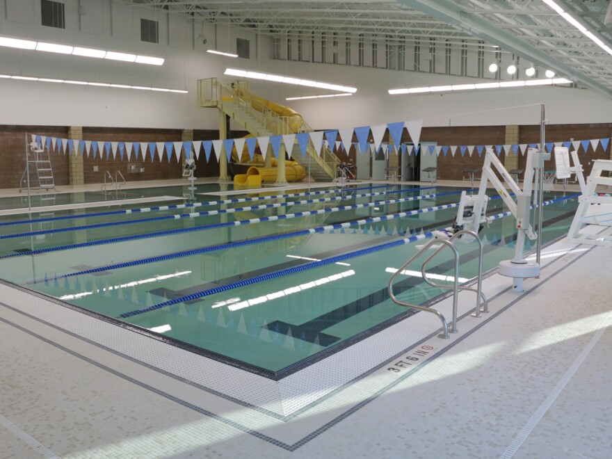 The pool at the Yukon-Kuskokwim Fitness Center in Bethel.