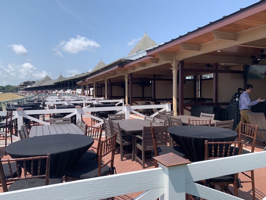 The new Spa Verandas seating area 