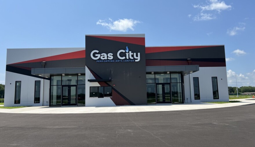 The 1,800-seat Gas City Performing Arts Center was built using the first round of READI grant funding.