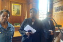 Springfield School Superintendent Dr. Sonia Dinnall speaks at a press conference Tuesday September 8, 2026, about the recent cyber attack.