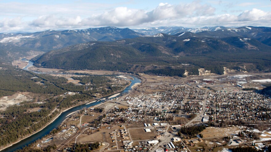 The town of Libby along the Kootenai River in Montana in winter 2010. Libby has emerged as the deadliest Superfund site in the nation's history: at least 400 people have died from asbestos-related diseases after breathing in asbestos-contaminated dust from a nearby vermiculite mine.