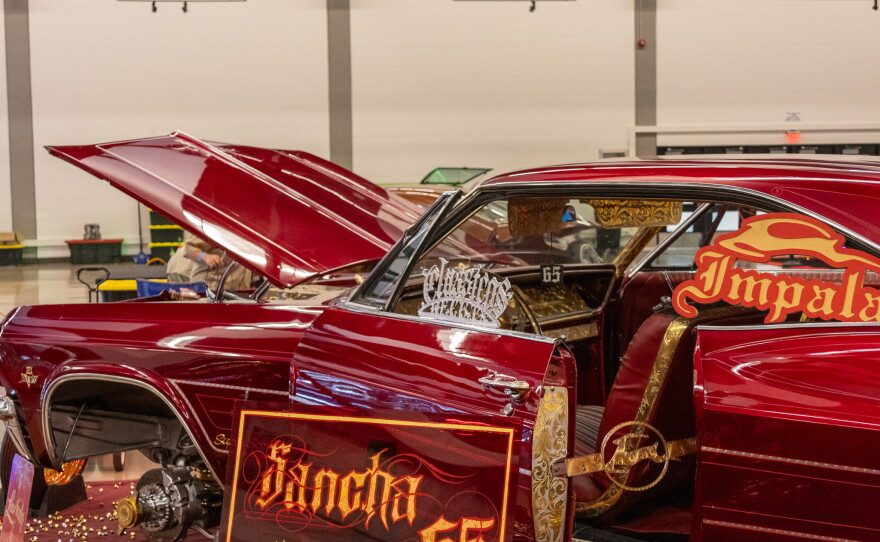 Wes Jennings' red 1965 Chevrolet Impala. Photo by Alexander Brown.