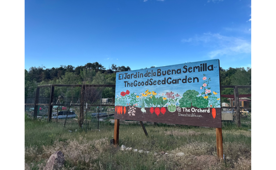 Good Seed garden Sign