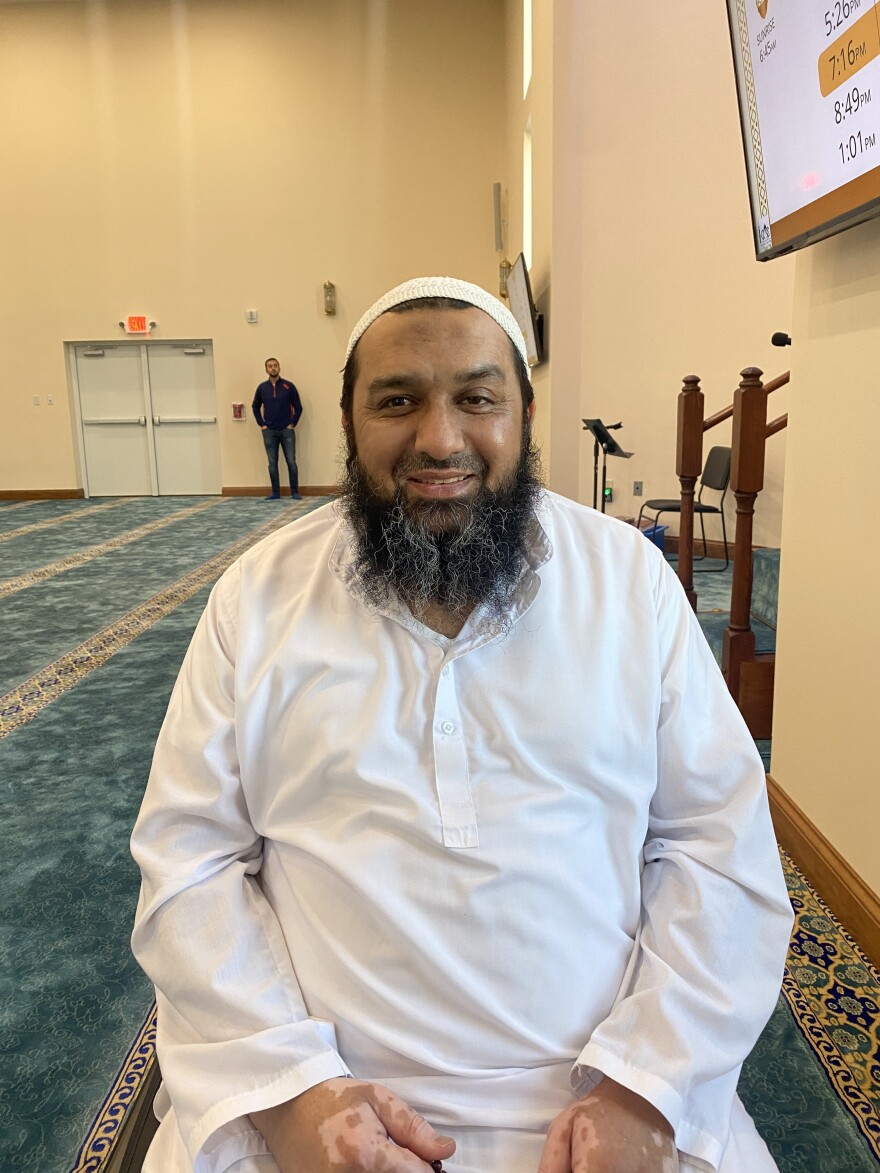 President of the Islamic Center of McLean County's board of directors, Sheheryar Muftee.