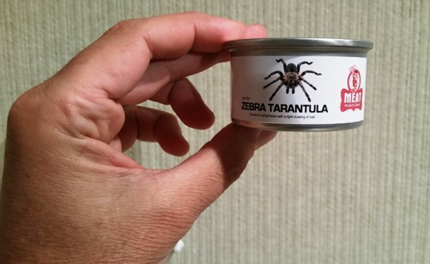 Canned trantula photo