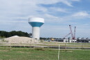 A brand-new City of Fort Wayne water tower went up next to the Google data center on the city's southeast side. Water usage is a concern around data center development.