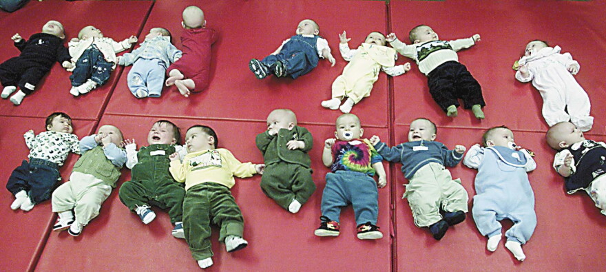 If these babies were in Washington, several of them would be named Jacob and Sophia.