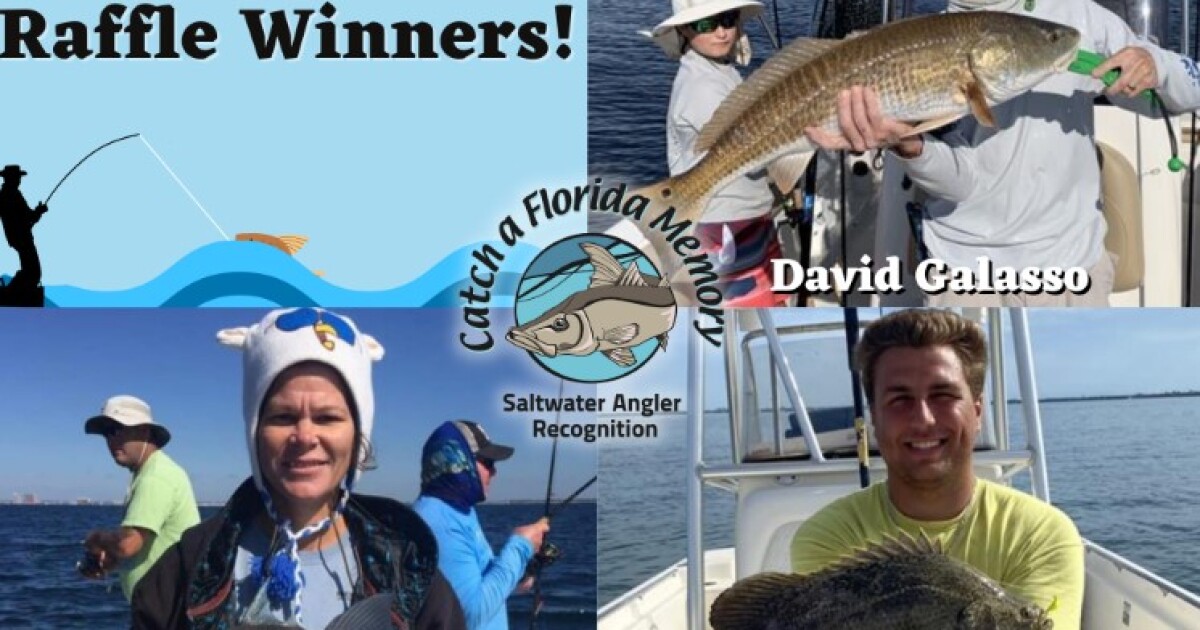 FWC New Saltwater State Records Set by Catch a Florida Memory Anglers
