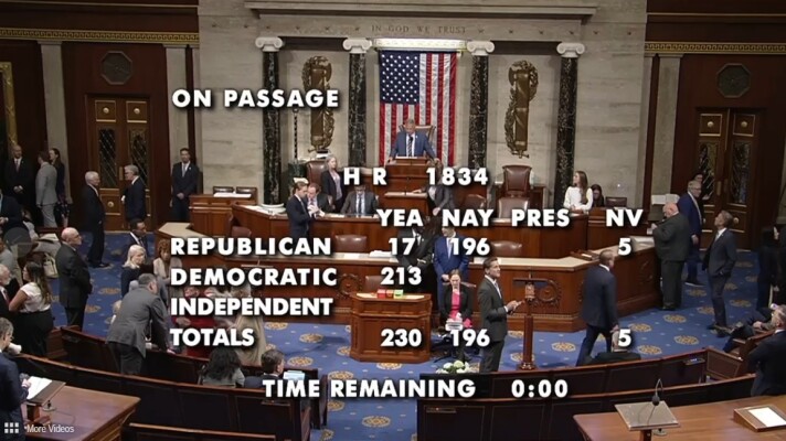 The House voted Thursday to extend ACA subsidies, which expired on Jan. 1.