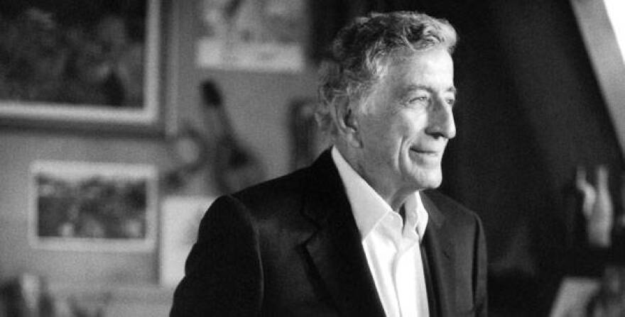 Singer Tony Bennett gives a sold out performance at The Center for the Performing Arts in Carmel tonight.