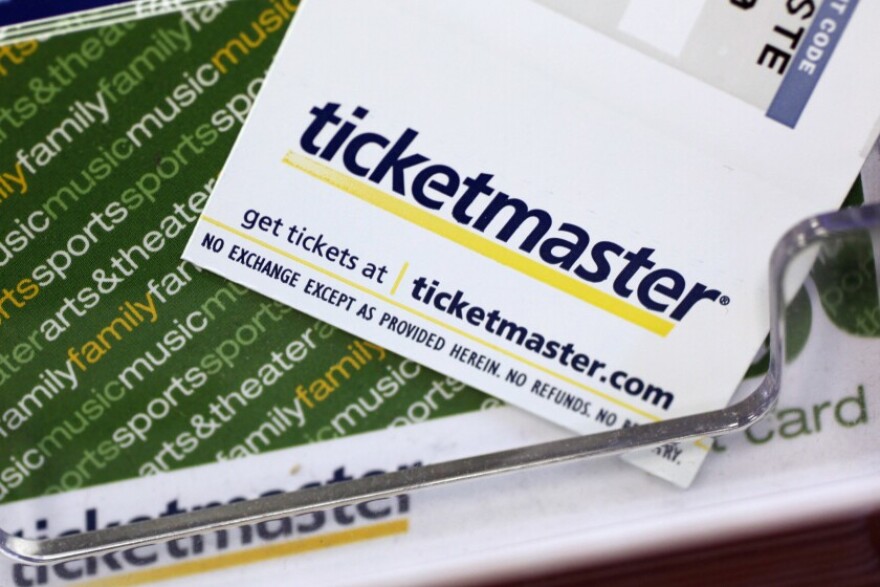 Ticketmaster stub. Ticketmaster is among businesses targeted in an Illinois measure that would require live-ticket companies and hotels, among other businesses, to be transparent about fees prior to purchase