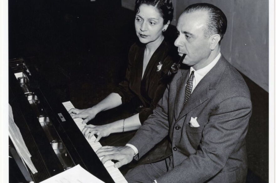 Amparo and José Iturbi