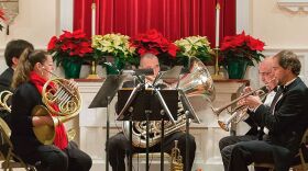 The VSO Brass Quintet performs a holiday concert from 2019.