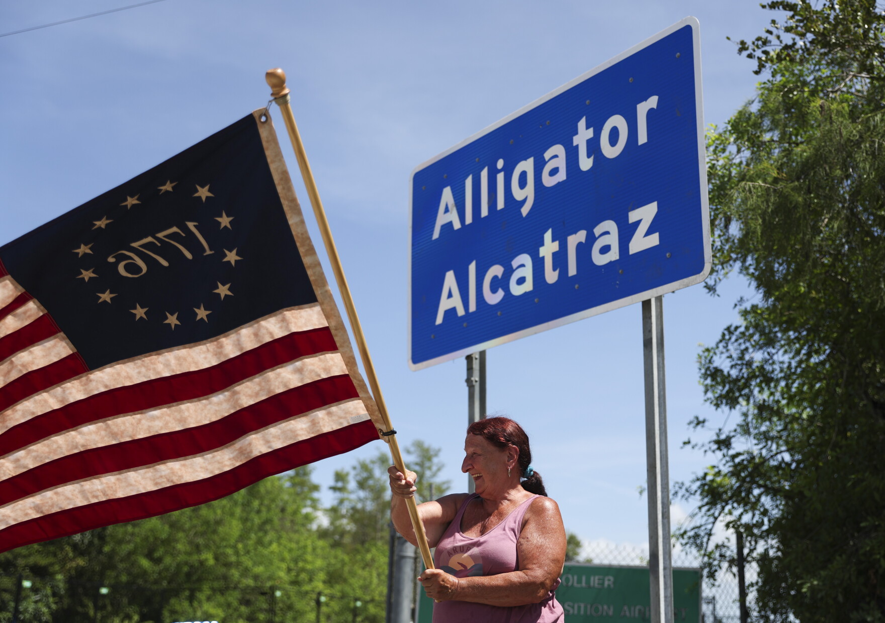 Cage Rana 'They chained me to the ground': Detainees at 'Alligator Alcatraz ...