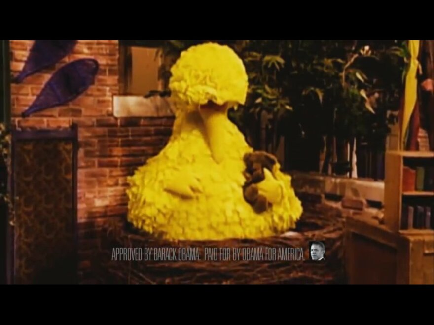 Sesame Workshop asked President Obama's campaign to stop running an ad featuring its Big Bird character.