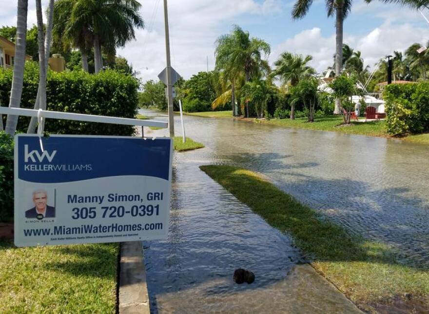 flooded street