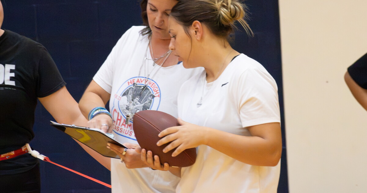 Kansas girls get their first chance at varsity flag football as inaugural season kicks off