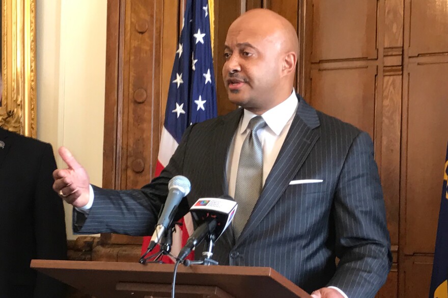 Attorney General Curtis Hill has been accused of groping four women – three legislative staffers and one lawmaker