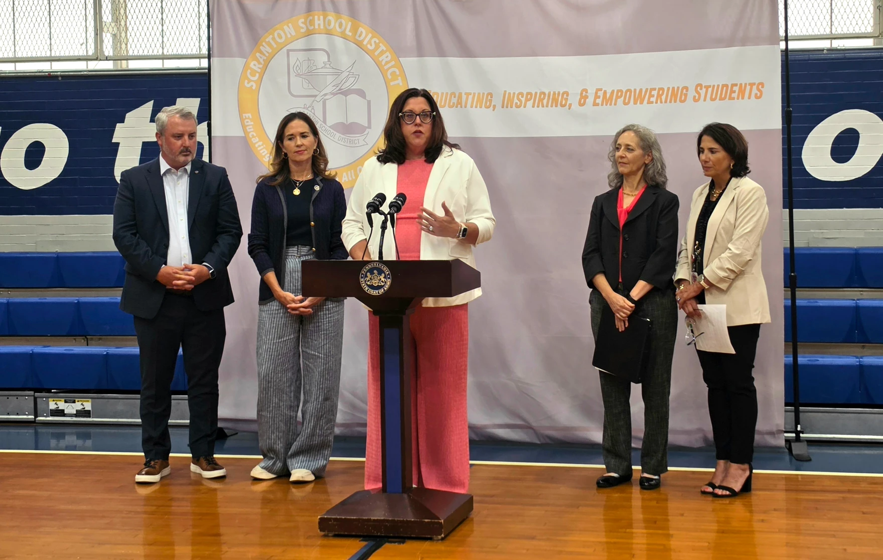 'Period products are school supplies': Area leaders tout state program that removes barriers