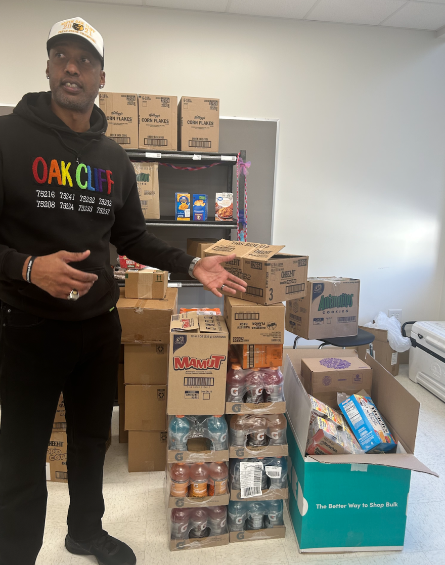 SOC Campus Community Liaison Derrick Battie graduated in 1992. He now gives back to his alma mater in the form of organizing familial support and donations.