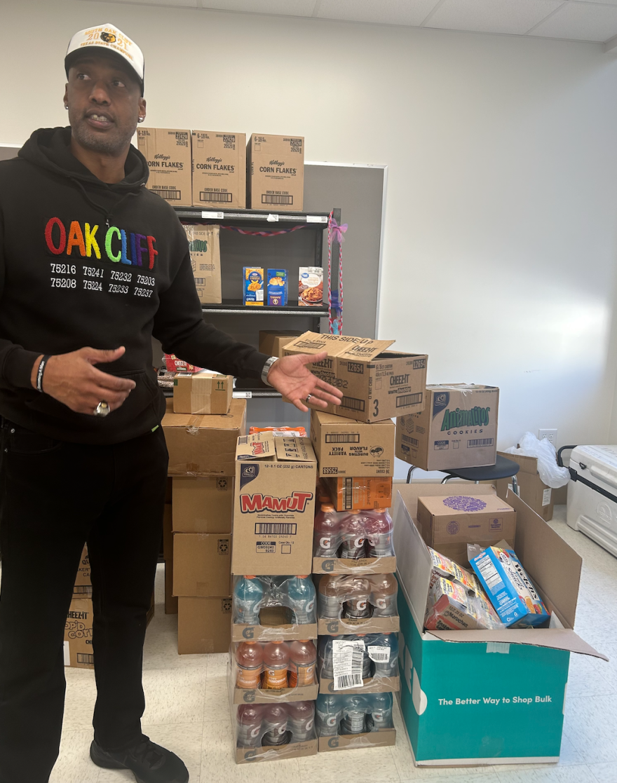 SOC Campus Community Liaison Derrick Battie graduated in 1992. He now gives back to his alma mater in the form of organizing familial support and donations. 