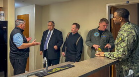 Former Secretary of the Navy Carlos Del Toro inspected unaccompanied housing at Naval Station Norfolk.