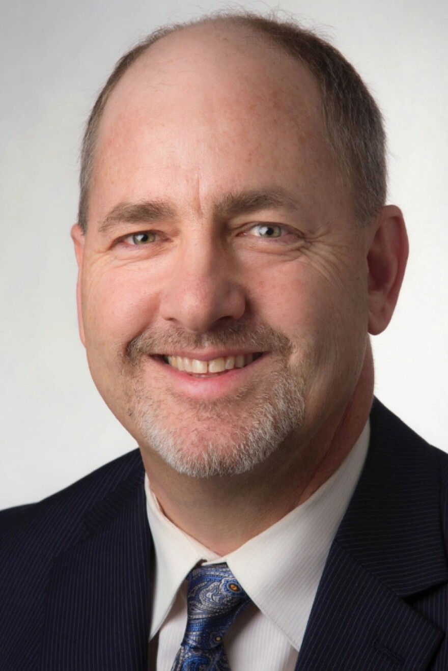 Photo of David Travis, the 11th president of Lake Superior State University