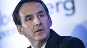 Former Minnesota Gov. Tim Pawlenty, president and CEO of Financial Services Roundtable, speaks during a discussion on Oct. 30, 2013 in Washington, D.C. (Brendan Smialowski/AFP/Getty Images)