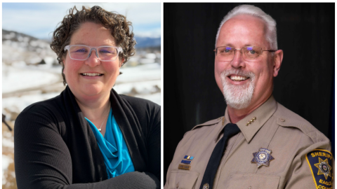 Democrat Rebecca Anderson and incumbent Republican James Van Beek will face off in the general election for Eagle County sheriff.
