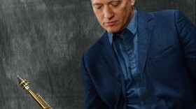 Ted Nash with a saxophone