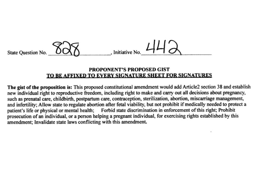 State Question 828 would have amended the state’s constitution to create new protections for pregnant residents and the people who provide their care.