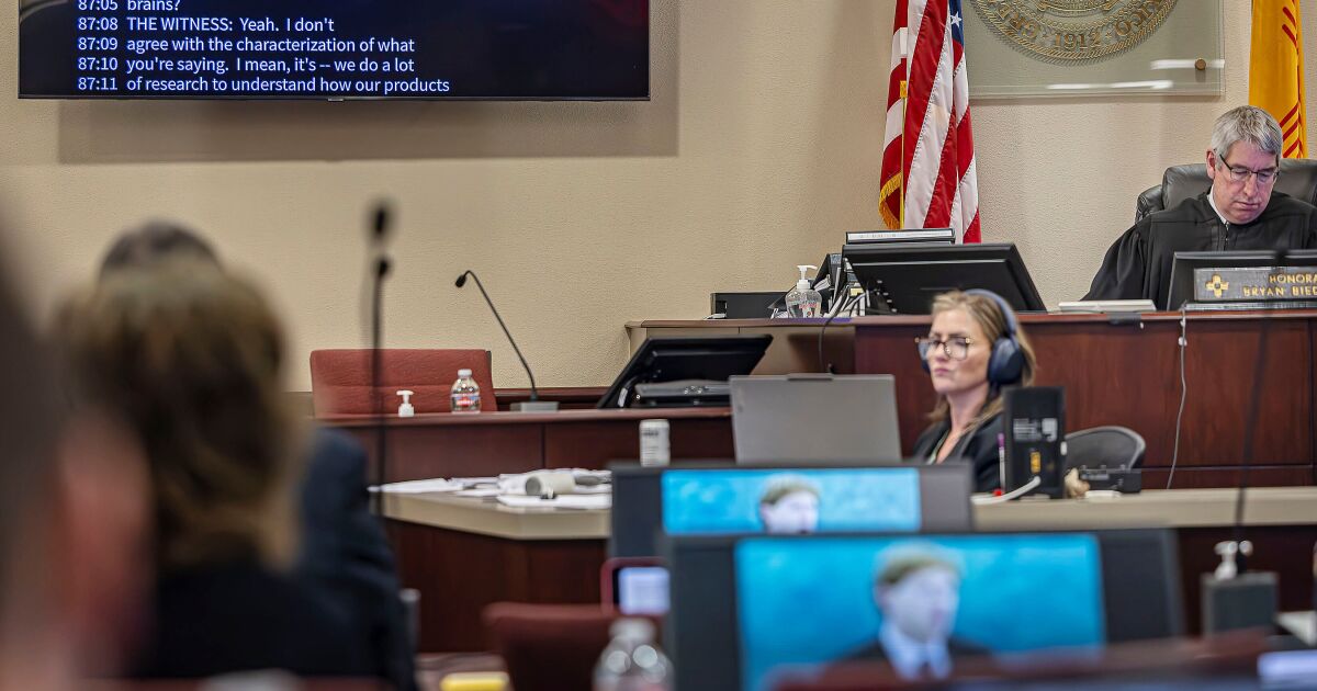 TUES: New Mexico jury says Meta harms children's mental health and safety, violating state law, + More