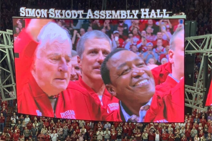 Bob Knight and Isiah Thomas, Simon Skjodt Assembly Hall, February 8, 2020