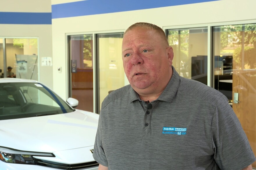 Mike Telezyn, general manager of the dealership, said over the last few months, he sold an average of two more EVs and four more hybrids per month.