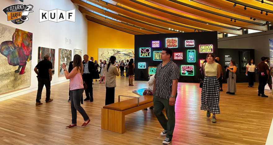 Crystal Bridge's new contemporary art gallery.