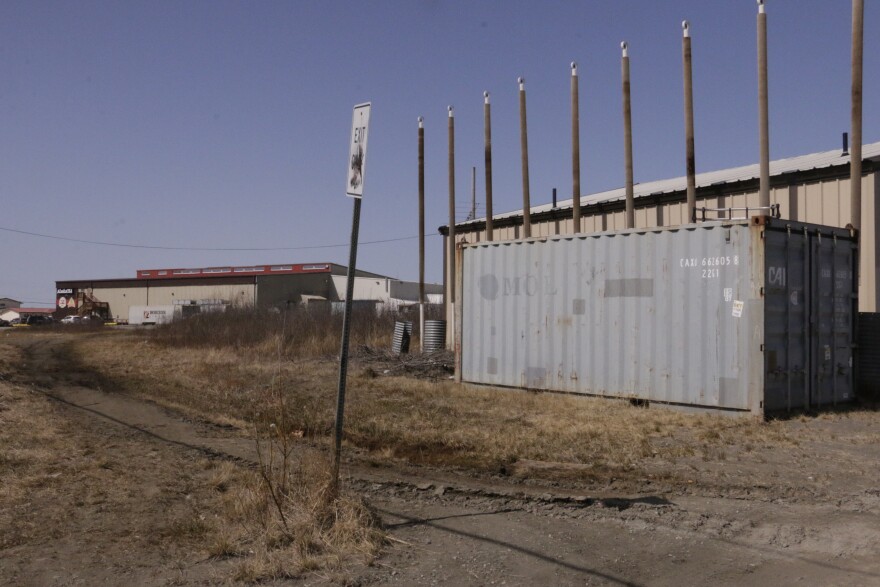 The proposed site for the air quality monitoring system is behind Alaska Commercial Co. off of Fourth Avenue.