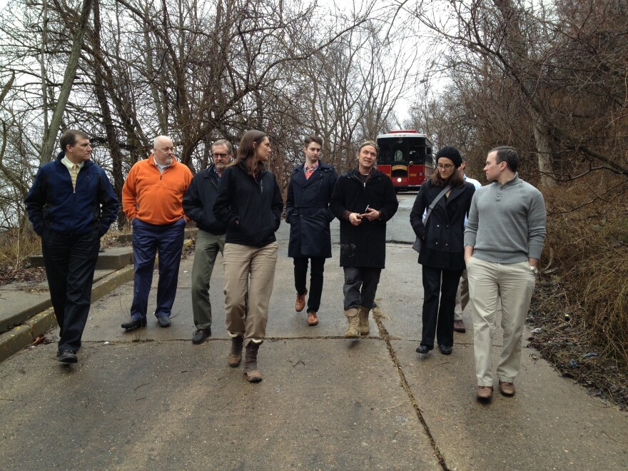 Local Food Local Places working group of representatives from federal, regional, state, and local organizations tour Wheeling.