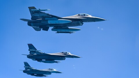 July 18, 2025 - Shaw F16 Fighting Falcons.