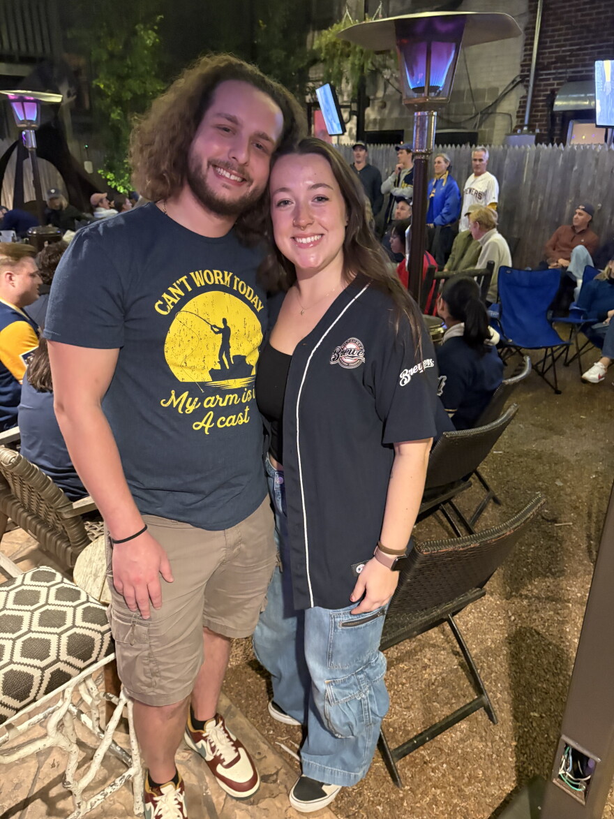 Kaila Kasten with her boyfriend Branden Parks