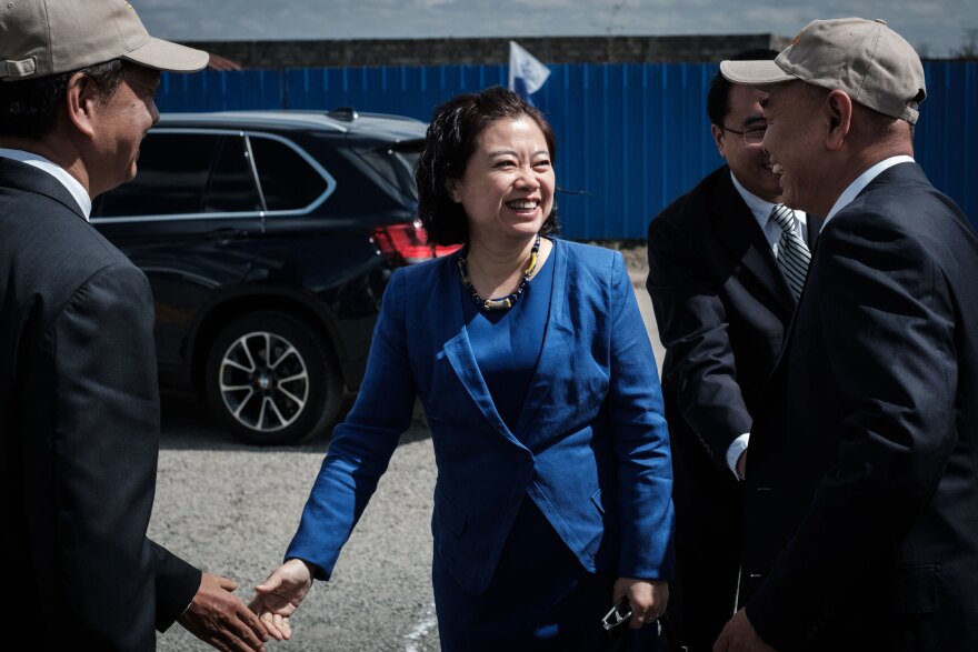 Chinese Ambassador to Kenya Sun Baohong defended her country's involvement in the continent at a news conference in July. "There is no debt trap with Africa," she said.