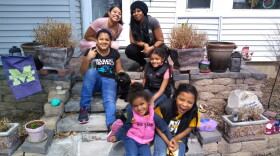 Jessica Gutierrez and her five daughters. (Courtesy) 