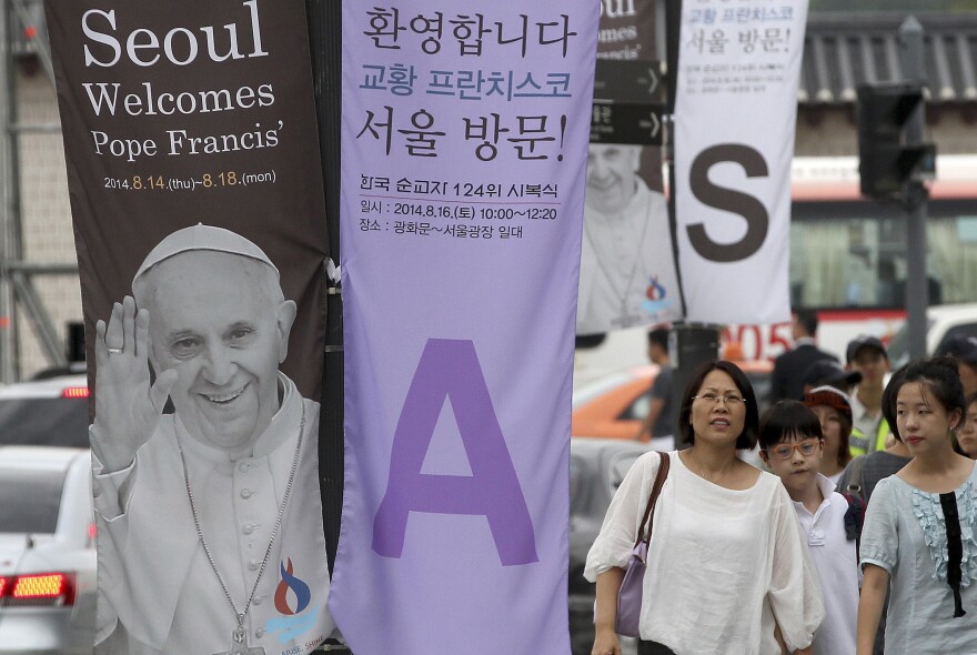 In South Korea, final preparations are being made for Pope Francis' upcoming visit. To reach Seoul, the pontiff will fly through Chinese airspace and send a message to China's leaders.