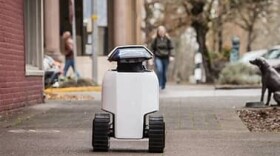 Three Daxbot robits will be used to map accessibility on the Cal Poly San Luis Obispo campus.
