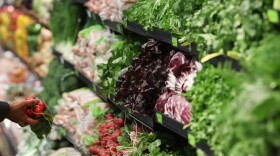 Fresh product on display at Whole Foods in Brighton, which opened Wednesday, April 12, 2023.