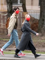Moscow has been on a coronavirus lockdown with residents being told to stay at home and go out for essential purposes only.