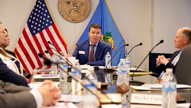 The Oklahoma State Board of Education at its December 2025 meeting.
