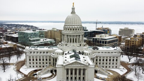 FILE - This Wisconsin State Capitol is seen on Dec. 31, 2020, in Madison, Wis.